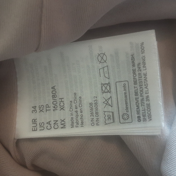 H&M Career Professional Business Casual Dress Sz XS - Picture 9 of 10